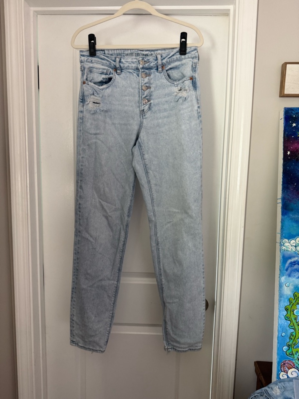 American Eagle Mom Jeans-Extra Long